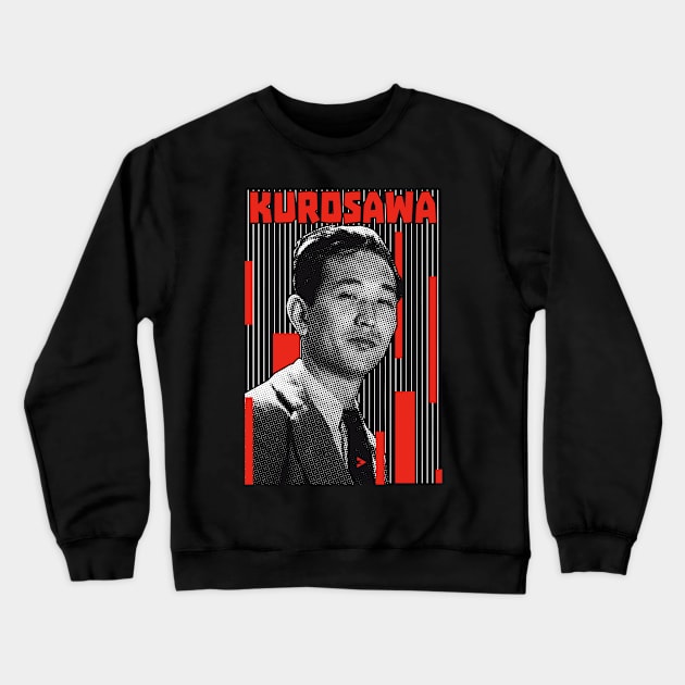 Akira Kurosawa Crewneck Sweatshirt by Exile Kings 